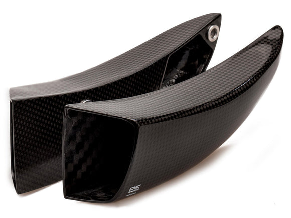 ZA701 - CNC RACING Ducati Hypermotard / Scrambler Carbon Front Brake Cooler 