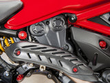 ZA965 - CNC RACING Ducati Monster 1200/821 Carbon Exhaust Pipe Heat Guard – Accessories in the 2WheelsHero Motorcycle Aftermarket Accessories and Parts Online Shop