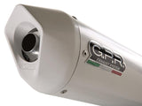 GPR Ducati Hypermotard 821 Slip-on Exhaust "Albus Ceramic" (EU homologated) – Accessories in the 2WheelsHero Motorcycle Aftermarket Accessories and Parts Online Shop