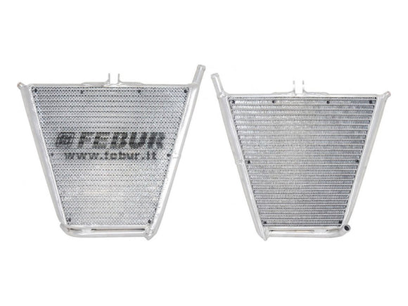 FEBUR Yamaha YZF-R6 (2017+) Additional Racing Water Radiator (With silicon hoses) – Accessories in the 2WheelsHero Motorcycle Aftermarket Accessories and Parts Online Shop