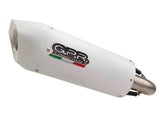 GPR Suzuki RV125 Van Van Slip-on Exhaust "Albus Ceramic" (EU homologated) – Accessories in the 2WheelsHero Motorcycle Aftermarket Accessories and Parts Online Shop