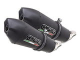 GPR Ducati Monster 1100 Dual Slip-on Exhaust "GPE Anniversary Black Titanium" (EU homologated) – Accessories in the 2WheelsHero Motorcycle Aftermarket Accessories and Parts Online Shop