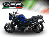 GPR BMW F800R (17/19) Slip-on Exhaust "Furore Evo 4 Nero" (EU homologated) – Accessories in the 2WheelsHero Motorcycle Aftermarket Accessories and Parts Online Shop