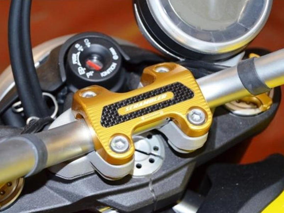 BM08 - DUCABIKE Ducati Scrambler Handlebar Clamp (22 mm) – Accessories in the 2WheelsHero Motorcycle Aftermarket Accessories and Parts Online Shop