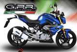 GPR BMW G310R / G310GS (16/21 Euro4) Full Exhaust System "Albus Evo 4" – Accessories in the 2WheelsHero Motorcycle Aftermarket Accessories and Parts Online Shop