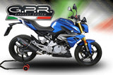 GPR BMW G310R / G310GS (16/21 Euro4) Full Exhaust System "Furore Evo 4 Nero" – Accessories in the 2WheelsHero Motorcycle Aftermarket Accessories and Parts Online Shop