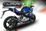 GPR BMW G310R / G310GS (16/21 Euro4) Full Exhaust System "GP Evo 4 Poppy" – Accessories in the 2WheelsHero Motorcycle Aftermarket Accessories and Parts Online Shop