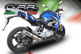 GPR BMW G310R / G310GS (16/21 Euro4) Full Exhaust System "M3 Titanium Natural" – Accessories in the 2WheelsHero Motorcycle Aftermarket Accessories and Parts Online Shop