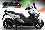 GPR BMW C650 Sport Slip-on Exhaust "Furore Evo 4 Nero" (EU homologated) – Accessories in the 2WheelsHero Motorcycle Aftermarket Accessories and Parts Online Shop