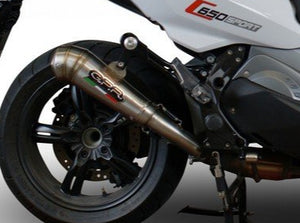 GPR BMW C650 Sport Slip-on Exhaust "Powercone Evo" (EU homologated) – Accessories in the 2WheelsHero Motorcycle Aftermarket Accessories and Parts Online Shop