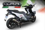 GPR BMW C650 Sport Slip-on Exhaust "Powercone Evo" (EU homologated) – Accessories in the 2WheelsHero Motorcycle Aftermarket Accessories and Parts Online Shop