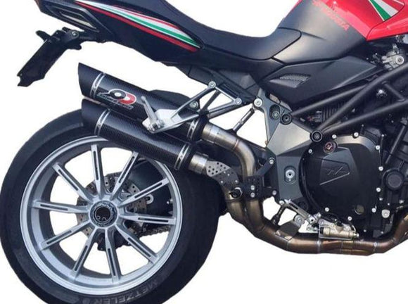 QD EXHAUST MV Agusta Brutale 910/1090 Dual Slip-on Exhaust 