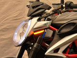 NEW RAGE CYCLES MV Agusta Brutale 800/RR LED Front Turn Signals – Accessories in the 2WheelsHero Motorcycle Aftermarket Accessories and Parts Online Shop