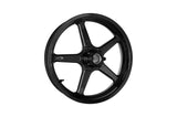 BST Ducati Scrambler Carbon Wheels Set "Twin TEK" (5 straight spokes, black hubs, front & conventional rear) – Accessories in the 2WheelsHero Motorcycle Aftermarket Accessories and Parts Online Shop