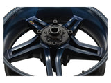 BST Suzuki GSX-R1000 / 1000R Carbon Wheel "Rapid TEK" (conventional rear, 5 slanted spokes, black hubs) – Accessories in the 2WheelsHero Motorcycle Aftermarket Accessories and Parts Online Shop