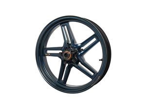 BST Ducati Diavel Carbon Wheel "Rapid TEK" (front, 5 slanted spokes, black hubs) – Accessories in the 2WheelsHero Motorcycle Aftermarket Accessories and Parts Online Shop