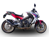 GPR Honda CBR650F Full Exhaust System "Furore Nero" (EU homologated) – Accessories in the 2WheelsHero Motorcycle Aftermarket Accessories and Parts Online Shop