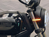 NEW RAGE CYCLES Ducati Scrambler LED Front Turn Signals – Accessories in the 2WheelsHero Motorcycle Aftermarket Accessories and Parts Online Shop