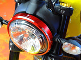 CFSCRA01 - DUCABIKE Ducati Scrambler Headlight Trim – Accessories in the 2WheelsHero Motorcycle Aftermarket Accessories and Parts Online Shop