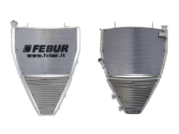 FEBUR MV Agusta F4 1000 (10/19) Complete Racing Water and Oil Radiator – Accessories in the 2WheelsHero Motorcycle Aftermarket Accessories and Parts Online Shop