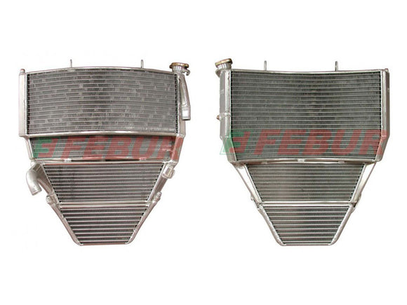 FEBUR Suzuki GSX-R1000 (03/04) Complete Racing Water and Oil Radiator – Accessories in the 2WheelsHero Motorcycle Aftermarket Accessories and Parts Online Shop