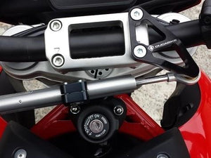 Ducati Hypermotard 1100 OHLINS Steering Damper + DBK / DUCABIKE Mounting Kit – Accessories in the 2WheelsHero Motorcycle Aftermarket Accessories and Parts Online Shop