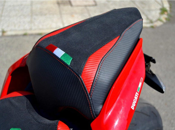 CSV4P01 - DUCABIKE Ducati Panigale V4 / V2 / Streetfighter Seat Cover (passenger) – Accessories in the 2WheelsHero Motorcycle Aftermarket Accessories and Parts Online Shop