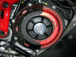 CARBONVANI Ducati Streetfighter 1098 / 848 Carbon Clear Clutch Cover (racing) – Accessories in the 2WheelsHero Motorcycle Aftermarket Accessories and Parts Online Shop