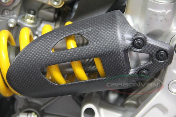 CARBONVANI Ducati Panigale V2 (2012+) Carbon Shock Absorber Protector – Accessories in the 2WheelsHero Motorcycle Aftermarket Accessories and Parts Online Shop