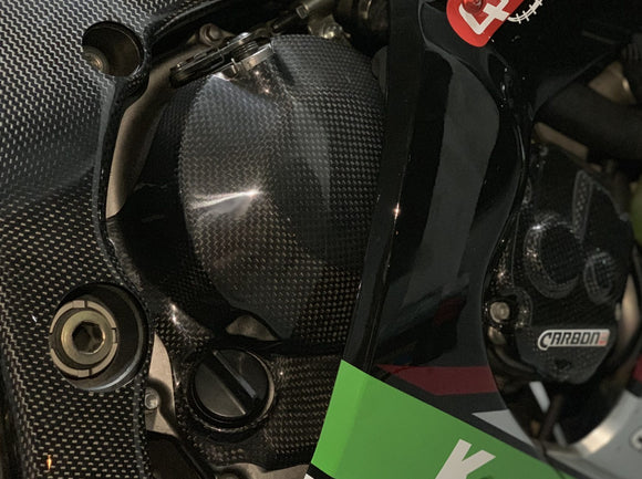 CARBON2RACE Kawasaki ZX-10R (2011+) Carbon Clutch Cover – Accessories in the 2WheelsHero Motorcycle Aftermarket Accessories and Parts Online Shop