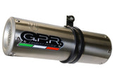 GPR BMW F800R (15/16) Slip-on Exhaust "M3 Inox" – Accessories in the 2WheelsHero Motorcycle Aftermarket Accessories and Parts Online Shop