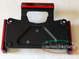 CARBONVANI Ducati Multistrada 1200 Carbon License Plate Holder (US version) – Accessories in the 2WheelsHero Motorcycle Aftermarket Accessories and Parts Online Shop