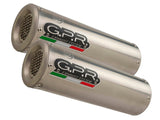 GPR Suzuki Hayabusa (08/20) Dual Slip-on Exhaust "M3 Titanium Natural" (EU homologated) – Accessories in the 2WheelsHero Motorcycle Aftermarket Accessories and Parts Online Shop