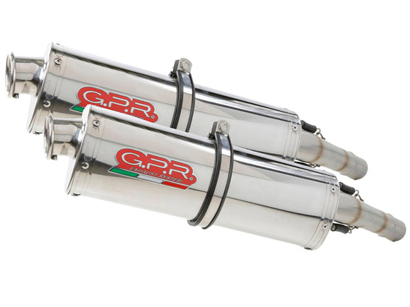 GPR Suzuki GSX1400 Dual Slip-on Exhaust 