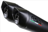 GPR Yamaha YZF-R1 (07/08) Dual Slip-on Exhaust "Furore Nero" (EU homologated) – Accessories in the 2WheelsHero Motorcycle Aftermarket Accessories and Parts Online Shop