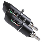 GPR Triumph Street Triple (08/12) Dual Slip-on Exhaust "Furore Nero" (EU homologated) – Accessories in the 2WheelsHero Motorcycle Aftermarket Accessories and Parts Online Shop