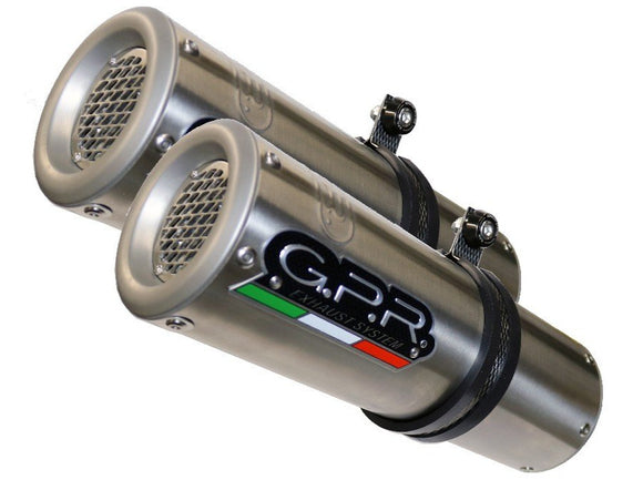 GPR Kawasaki Z1000 (10/14) Dual Slip-on Exhaust 