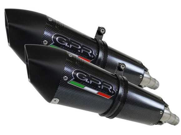 GPR Kawasaki ZX-14R (08/11) Dual Slip-on Exhaust 