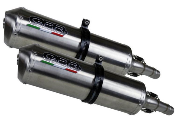 GPR Honda VTR1000 SP-1 Dual Slip-on Exhaust 