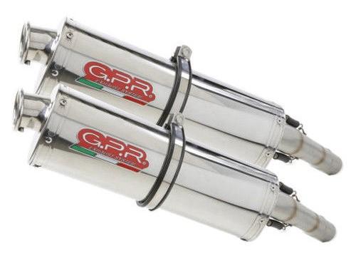 GPR Honda CBR1100XX Super Blackbird Dual Slip-on Exhaust 