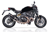 QD EXHAUST Ducati Monster 1200 (17/21) Full Dual Exhaust System "Magnum" (EURO4) – Accessories in the 2WheelsHero Motorcycle Aftermarket Accessories and Parts Online Shop