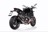 QD EXHAUST Ducati Monster 1200 (17/21) Full Dual Exhaust System "Magnum" (EURO4) – Accessories in the 2WheelsHero Motorcycle Aftermarket Accessories and Parts Online Shop