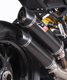 QD EXHAUST Ducati Monster 1200 (17/21) Full Dual Exhaust System "Magnum" (EURO4) – Accessories in the 2WheelsHero Motorcycle Aftermarket Accessories and Parts Online Shop