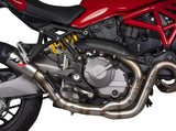 QD EXHAUST Ducati Monster 1200 / 821 (17/21) Slip-on Exhaust "Gunshot" (racing) – Accessories in the 2WheelsHero Motorcycle Aftermarket Accessories and Parts Online Shop