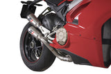 QD EXHAUST Ducati Panigale V4 (2018+) Semi-Full Dual Exhaust System "Gunshot" (EU homologated) – Accessories in the 2WheelsHero Motorcycle Aftermarket Accessories and Parts Online Shop