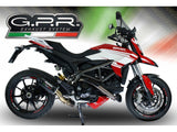 GPR Ducati Hypermotard 939 Slip-on Exhaust "Furore Evo 4 Nero" (EU homologated) – Accessories in the 2WheelsHero Motorcycle Aftermarket Accessories and Parts Online Shop