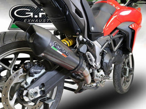 GPR Ducati Multistrada 950 Slip-on Exhaust "GP Evo 4 Poppy" (EU homologated) – Accessories in the 2WheelsHero Motorcycle Aftermarket Accessories and Parts Online Shop