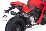 QD EXHAUST Ducati SuperSport 939 Semi-Full Exhaust System "Twin Gunshot" (EU homologated) – Accessories in the 2WheelsHero Motorcycle Aftermarket Accessories and Parts Online Shop