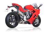 QD EXHAUST Ducati SuperSport 939 Semi-Full Exhaust System "Twin Gunshot" (EU homologated) – Accessories in the 2WheelsHero Motorcycle Aftermarket Accessories and Parts Online Shop