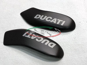 CARBONVANI Ducati Streetfighter V4 (2020+) Carbon Fuel Tank Protection Sliders – Accessories in the 2WheelsHero Motorcycle Aftermarket Accessories and Parts Online Shop